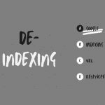de-index and de-indexing