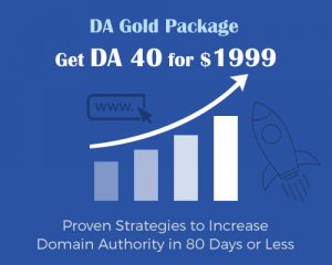 domain authority 40 package