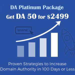 domain authority 50 package