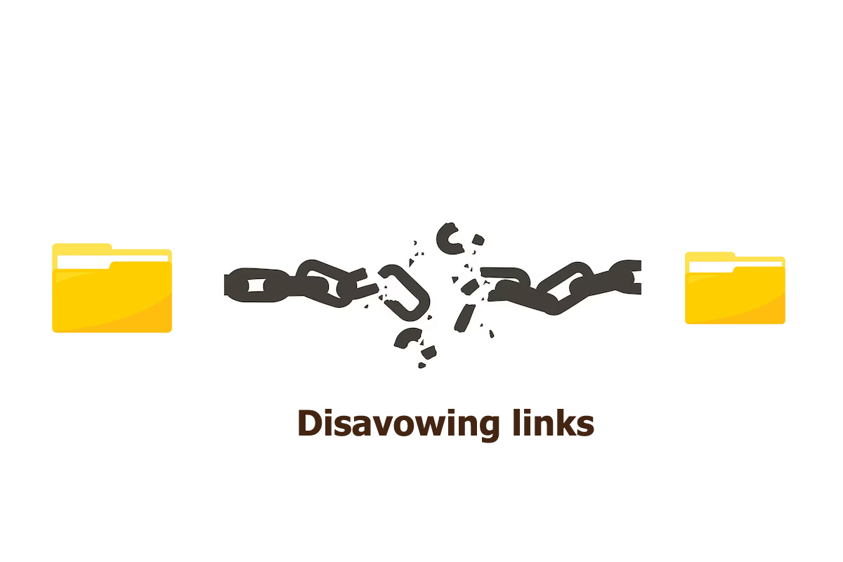 Disavowing links